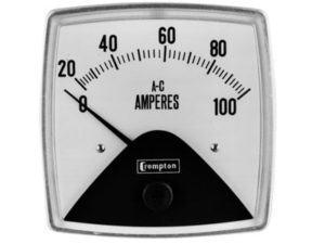 Panel Meter 0-25 Volts AC Size 130mm x 100mm 