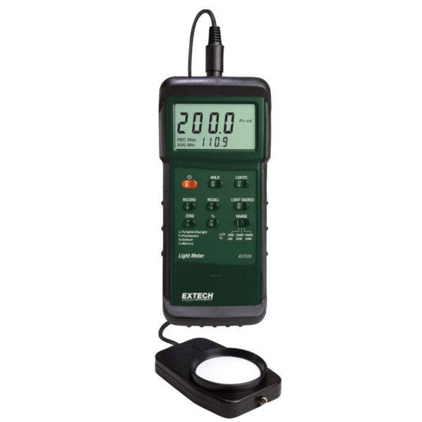 Heavy Duty Light Meter with PC Interface