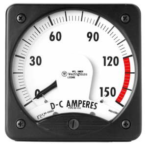 DC Voltage & Current Analog Switchboard Meter