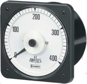 Messbereich AC 0 3 A Runde Analog Panel Meter Current Ammeter Gauge schwarz
