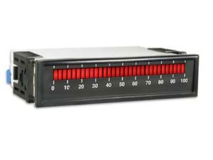Bowmar Weschler Single Edgewise BarGraphs Panel Meter 0-100 Range APM-100