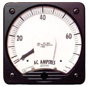 AC Current Analog Switchboard Meter