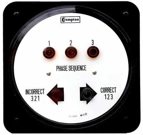 phase sequence indicator