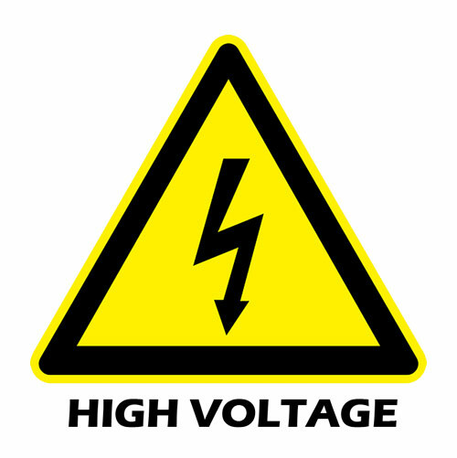 High Voltage Symbol