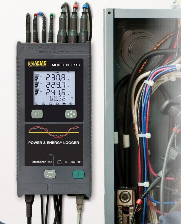 PEL-leads | Weschler Instruments AEMC Energy Logger