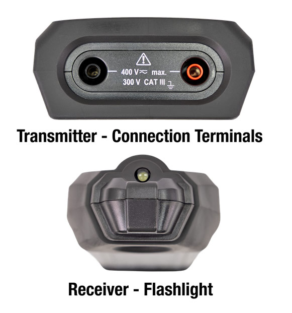 AEMC_6683_terminals | Weschler Instruments Cable Verification & Tracing Analyzer